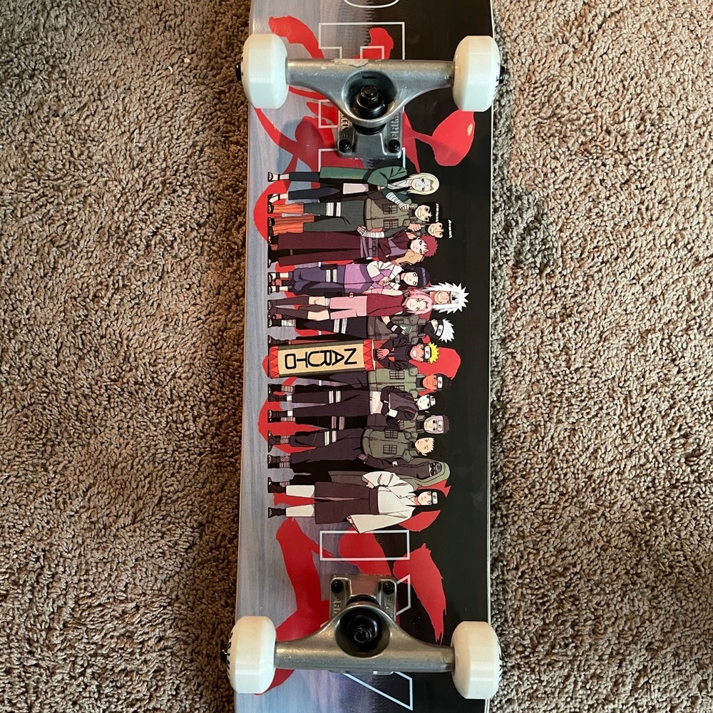 Primitve Naruto leave village skateboard